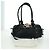 Chloé Sac à main Chloe Paddington en cuir noir or argent Auth am10896V - vue 12