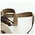 PRADA Backpack Canvas Beige Gold Auth 168350V Golden - view 15