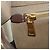 PRADA Backpack Canvas Beige Gold Auth 168350V Golden - view 30