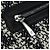 Borsa a Spalla CHANEL in tweed Bianco Nero CC Auth bs33641V - vista 20