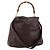 Borsa a Spalla in Pelle Gucci Bamboo 2way Marrone Oro 001 1705 1577 Auth th6602 D'oro