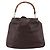 Borsa a Spalla in Pelle Gucci Bamboo 2way Marrone Oro 001 1705 1577 Auth th6602 D'oro - vista 13