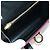Borsa a Spalla Gancini in Camoscio Nero Rosa Oro Auth ARZ419M di Salvatore Ferragamo D'oro - vista 10