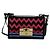 Borsa a Spalla Gancini in Camoscio Nero Rosa Oro Auth ARZ419M di Salvatore Ferragamo D'oro - vista 13