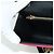 Borsa a Spalla Gancini in Camoscio Nero Rosa Oro Auth ARZ419M di Salvatore Ferragamo D'oro - vista 20
