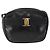 Borsa a Spalla Vala in Pelle Nera e Oro Salvatore Ferragamo Auth BA11345 Nero D'oro - vista 13