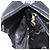 Borsa a Spalla Vala in Pelle Nera e Oro Salvatore Ferragamo Auth BA11345 Nero D'oro - vista 18