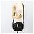 Borsa a Spalla Vala in Pelle Nera e Oro Salvatore Ferragamo Auth BA11345 Nero D'oro - vista 22