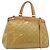 LOUIS VUITTON Borsa a Mano Vernis Blair MM 2way Beige Poodle M91755 LV Auth 171519