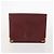 CARTIER Borsa Clutch Must Line in Pelle 2 Pezzi Bordeaux Oro Auth BA10341 D'oro Bordò - vista 2