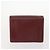 CARTIER Borsa Clutch Must Line in Pelle 2 Pezzi Bordeaux Oro Auth BA10341 D'oro Bordò - vista 3