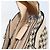 Borsa a Spalla Gancini in Tela Beige Argento Salvatore Ferragamo Auth ka2988 - vista 10
