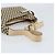 Borsa a Spalla Gancini in Tela Beige Argento Salvatore Ferragamo Auth ka2988 - vista 7