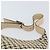 Borsa a Spalla Gancini in Tela Beige Argento Salvatore Ferragamo Auth ka2988 - vista 8