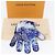 LOUIS VUITTON Bandana Monogram Pouch HIGH 5 Bianco Blu M81410 LV Auth ARZ477SAM - vista 12