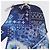 LOUIS VUITTON Bandana Monogram Pouch HIGH 5 Bianco Blu M81410 LV Auth ARZ477SAM - vista 17