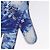LOUIS VUITTON Bandana Monogram Pouch HIGH 5 Bianco Blu M81410 LV Auth ARZ477SAM - vista 4