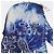 LOUIS VUITTON Bandana Monogram Pouch HIGH 5 Bianco Blu M81410 LV Auth ARZ477SAM - vista 5
