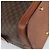 Céline Borsa a mano in tela Macadam CELINE in pelle PVC 2 in 1 marrone oro Auth 171116 D'oro - vista 18