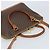 Céline Borsa a mano in tela Macadam CELINE in pelle PVC 2 in 1 marrone oro Auth 171116 D'oro - vista 6