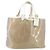 LOUIS VUITTON Borsa Tote Epi Plage Lagoon Bay Bianca Trasparente M92151 LV Auth LNZ349 Bianco
