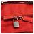 Borsa Boston PRADA in nylon rosso argento autentica mr1998 - vista 20