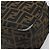 Borsa a Spalla in Tela Zucca FENDI Marrone Nero Auth LNZ213 - vista 16