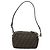 Borsa a Spalla in Tela Zucca FENDI Marrone Nero Auth LNZ213 - vista 2