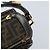 Borsa a Spalla in Tela Zucca FENDI Marrone Nero Auth LNZ213 - vista 9