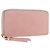 Portafoglio Zippy Monogram Empreinte LOUIS VUITTON Rosa M64090 LV Auth BA11337