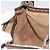 FENDI Celeria Schultertasche aus Leder Braun Silber Authentisch ka2864 - Ansicht 19