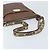 FENDI Celeria Schultertasche aus Leder Braun Silber Authentisch ka2864 - Ansicht 7