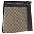 Borsa a Spalla GG Supreme in PVC Beige Argento di GUCCI 92560 Auth ka2891