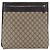 Borsa a Spalla GG Supreme in PVC Beige Argento di GUCCI 92560 Auth ka2891 - vista 13