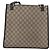 Borsa a Spalla GG Supreme in PVC Beige Argento di GUCCI 92560 Auth ka2891 - vista 2