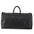LOUIS VUITTON Epi Keepall 55 Borsa Boston Nera M42952 LV Auth 166220 Nero - vista 13