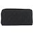 CHANEL Portafoglio Lungo Matelassé Cambon in Pelle Nera Argento CC Auth 172434SAV Nero - vista 2
