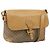 Gucci Bolso de Hombro Micro GG Supreme PVC Beige Oro Auth 173930 Dorado