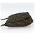 Borsa a Spalla in Tela Zucca FENDI Nera e Marrone Auth ka3016 Nero - vista 3