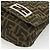 Borsa a Spalla in Tela Zucca FENDI Nera e Marrone Auth ka3016 Nero - vista 9