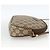 Gucci Borsa a Spalla GG Supreme PVC Beige Oro 007 983 1113 Auth BA11209 D'oro - vista 4