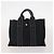 Hermès HERMES Borsa Fourre Tout in Tela 3 Pezzi Arancione Grigio Nero Auth fm5167 Marrone - vista 10