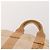 Hermès HERMES Borsa Fourre Tout in Tela 3 Pezzi Arancione Grigio Nero Auth fm5167 Marrone - vista 20
