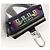 LOUIS VUITTON LV Stereo Bag Charm Pelle Multicolore M02395 LV Auth LNZ1004M - vista 5