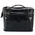Vanity CHANEL Kosmetiktasche Lackleder Schwarz Gold CC Auth bs33674 Golden - Ansicht 2
