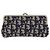 Pochette Gamaguchi in tela Trotter Christian Dior Navy Oro Auth BA10970 D'oro Blu navy - vista 2