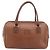 Borsa a mano Burberry in pelle marrone dorato Auth ka3026 D'oro - vista 13