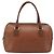 Borsa a mano Burberry in pelle marrone dorato Auth ka3026 D'oro - vista 2