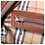 Borsa a mano Burberry in pelle marrone dorato Auth ka3026 D'oro - vista 21