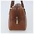 Borsa a mano Burberry in pelle marrone dorato Auth ka3026 D'oro - vista 3